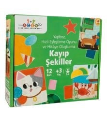 Kayıp Şekiller - Çocuklar detayları keşfederek hayal gücünü geliştirsin!